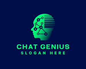 Genius Mind Technology logo design