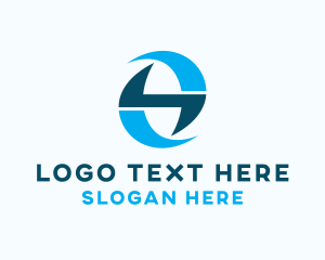 Program - Digital Technology Letter H logo design