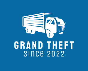 White - Marketing Truck Logistics logo design