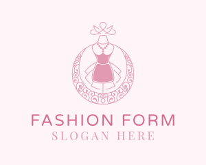 Fancy Lace Mannequin logo design