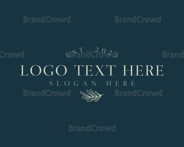 Simple Elegant Branding Logo