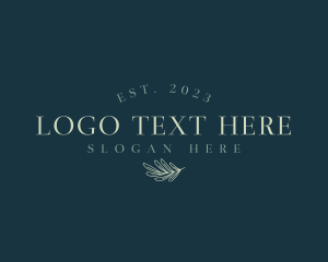 Simple Elegant Branding logo design