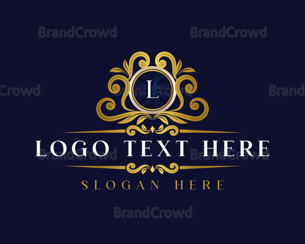 Luxury Floral Boutique Logo