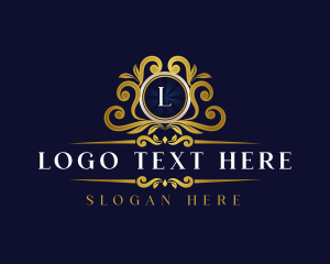 Coat Of Arms - Luxury Floral Boutique logo design