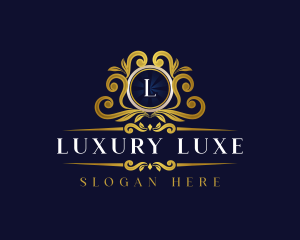 Luxury Floral Boutique logo design