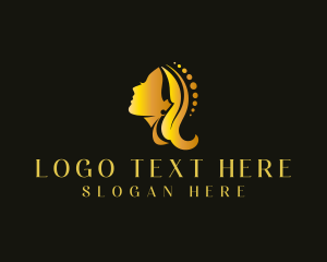 Stylist - Woman Beauty Hair logo design