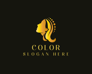 Woman Beauty Hair  Logo