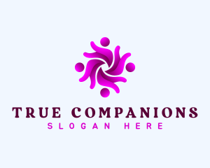Friendship - Human Social Team logo design