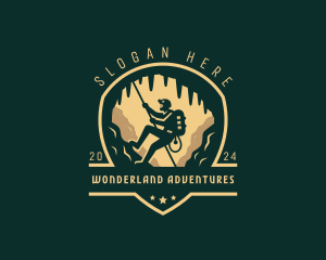 Survival Caving Adventure logo design