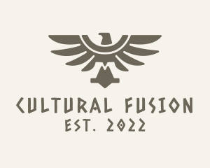Ethnicity - Ethnic Mayan Eagle logo design