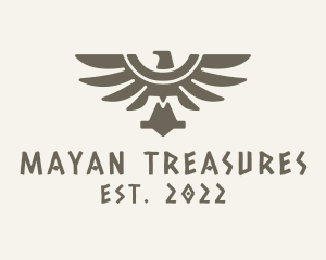 Mayan - Ethnic Mayan Eagle logo design