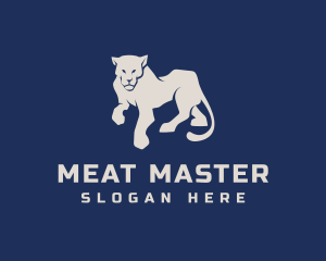 Carnivore - Wild Panther Feline logo design