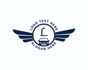 Automotive Car Wings Mechanic Logo