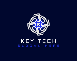 Digital Cryptocurrency Tech logo design