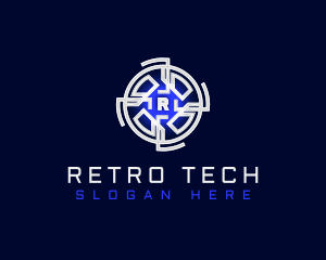 Digital Cryptocurrency Tech logo design