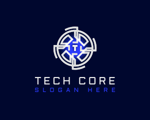 Digital Cryptocurrency Tech logo design