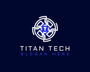 Digital Cryptocurrency Tech logo design