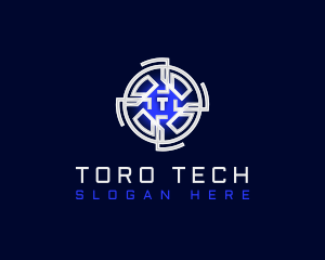 Digital Cryptocurrency Tech logo design