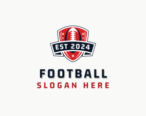 American Football Sports Tournament logo design