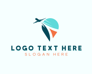 Traveler - Travel Location Pin logo design