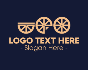 Wheel - Pie Chart Wheels logo design