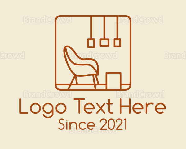 Minimalist Home Furniture Logo