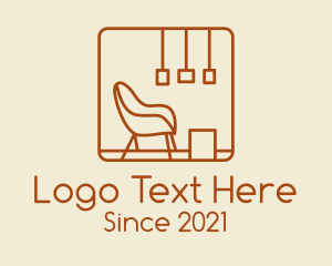Living Room - Minimalist Home Furniture logo design