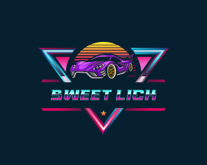 Retro Car Detailing logo design