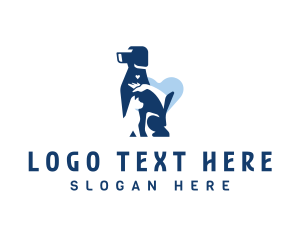 Dog Cat Animal Rescue logo design