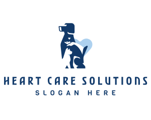 Dog Cat Animal Rescue logo design