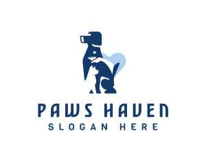 Dog Cat Animal Rescue logo design