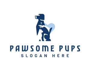 Dog Cat Animal Rescue logo design