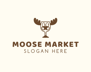 Moose - Wild Moose Wine logo design