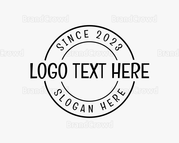Simple Business Agency Logo