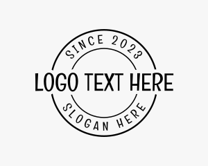 Badge - Simple Business Agency logo design