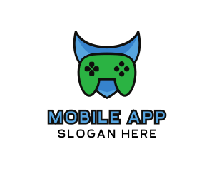 Shape - Shield Game Controller logo design