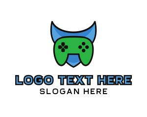 Xbox - Shield Game Controller logo design