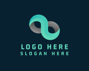 Gradient Infinity Loop Logo