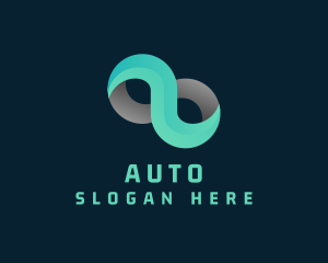 Gradient Infinity Loop Logo