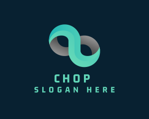 Gradient Infinity Loop Logo