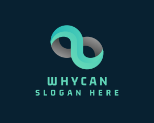 Gradient Infinity Loop Logo