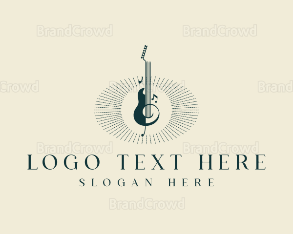 Music Guitar Composer Logo