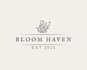 Elegant Garden Boutique  logo design