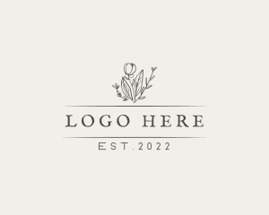 Scent - Elegant Garden Boutique logo design