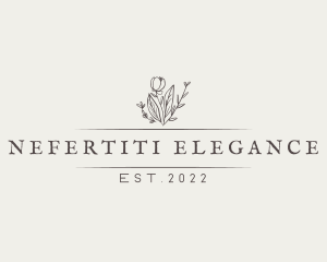 Elegant Garden Boutique  logo design