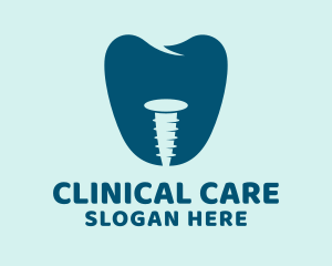 Blue Tooth Screw logo design