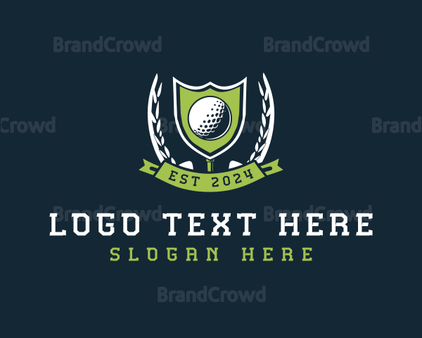 Golf Tournament Competition Logo