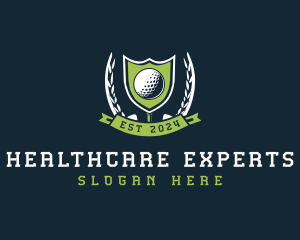 Golf Tournament Competition Logo