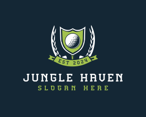 Golf Tournament Competition Logo