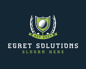 Golf Tournament Competition logo design